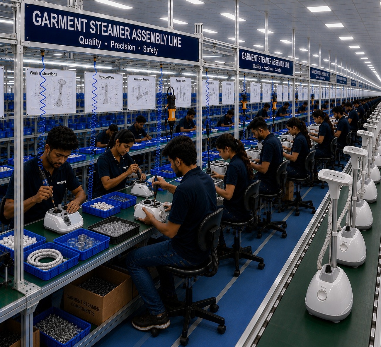 Garment Steamer Assembling Service